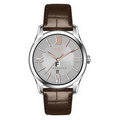 Hugo Boss Men's Brown Leather Strap Watch from Pedre